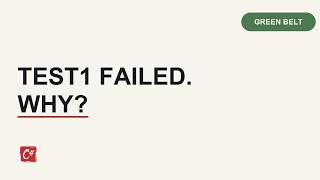 Unit Testing in C#: Your First Test, and Names That Explain