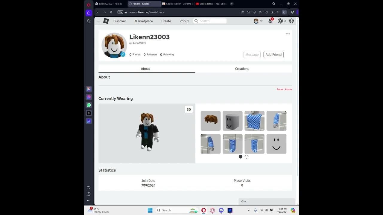 How to cookie log accounts youtube
