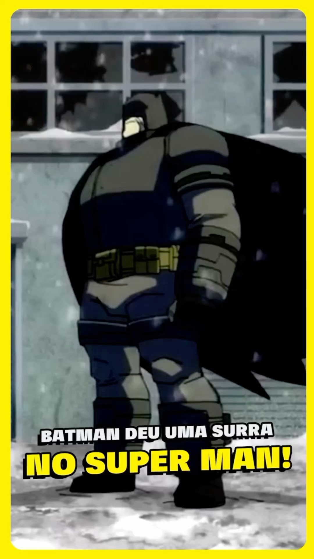 SUPERMAN É FREGUÊS DO BATMAN?