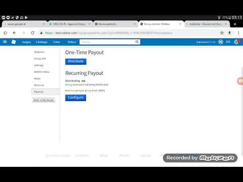 Como Tener Robux En Tu Grupo - como doar robux no roblox