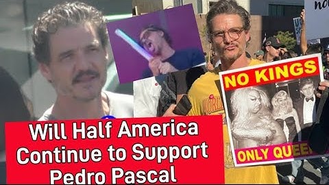 Do you Support Pedro Pascal??? 🤔 #America #Politics #Celebrity #PedroPascal 