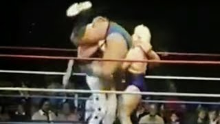WWE WVR ANDRE GIANT SDJONES VS BIG JOHN STUDD BOBBY KEN PANTERA 1984 FULLY REMASTERED SD 4K 60FPS