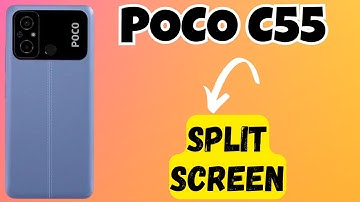 POCO C55 Split screen || Enable Split / Multiwindow screen Setting