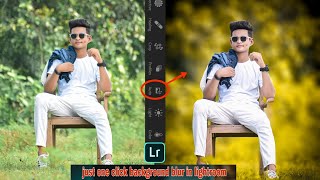 lightroom me kaise background blur editing Kare🔥 ||how to edit background blur in lightroom