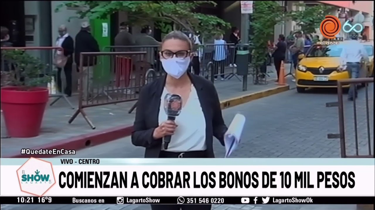 Hoy se empiezan a cobrar los bonos de 10 mil pesos - YouTube