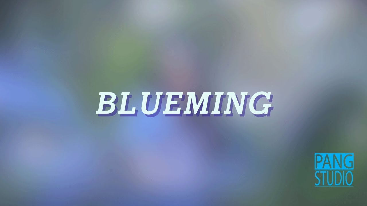 아이유(IU) - Blueming / 키네틱 타이포그래피 - YouTube