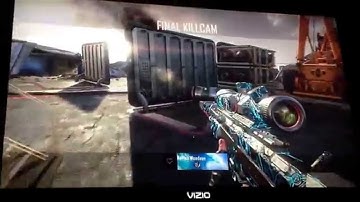 Black Ops 2 Cool trick shot on bots