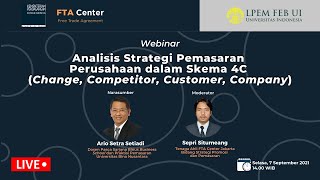 Webinar Analisis Strategi Pemasaran Perusahaan dalam Skema 4C (Change,Competitor,Customer,Company)