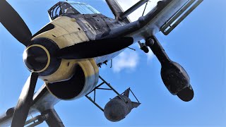 STUKA DIVE BOMBING || Ju 87 B2 Close Air Support (War Thunder)