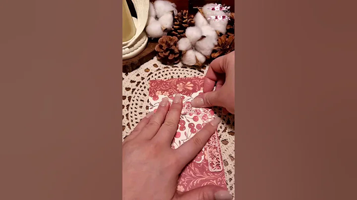 Journaling ASMR ❤️✨ Red Theme Vintage Journal #shorts #asmr #journal #journaling #scrapbooking #red