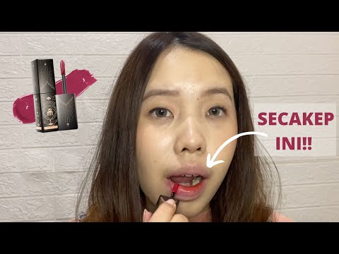 SWATCH LENGKAP SEMUA MAKE OVER GLASSY LIP LACQUER X HIANTJEN | LIP GLOSS AJAIB GA TRANSFER
