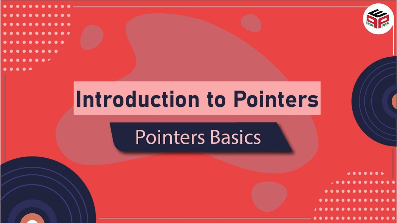 Lecture 1.1 Pointer Basics - YouTube