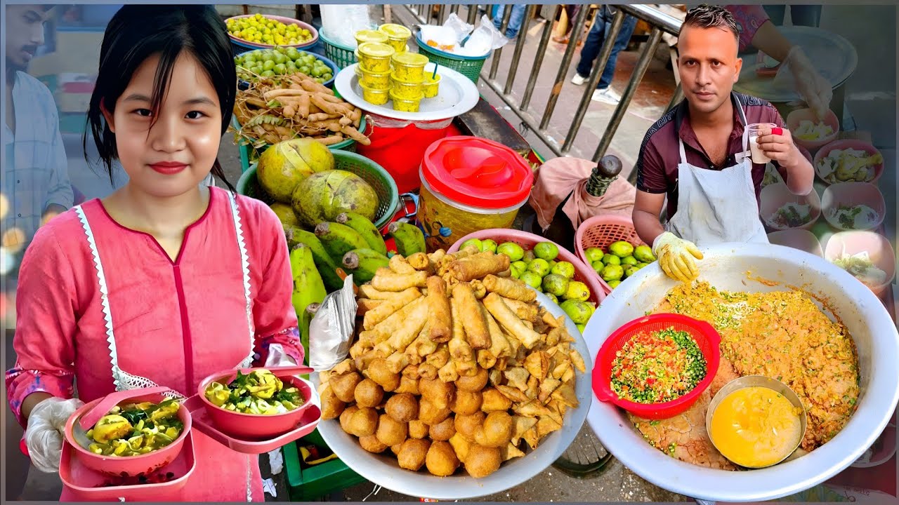 Street Food Live 🔴 | Unlimited Street Food Tour | Asian Food