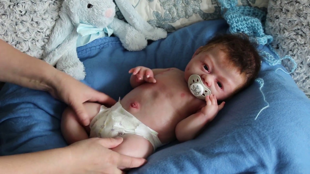 Full silicone baby boy, Drink and wet system. YouTube