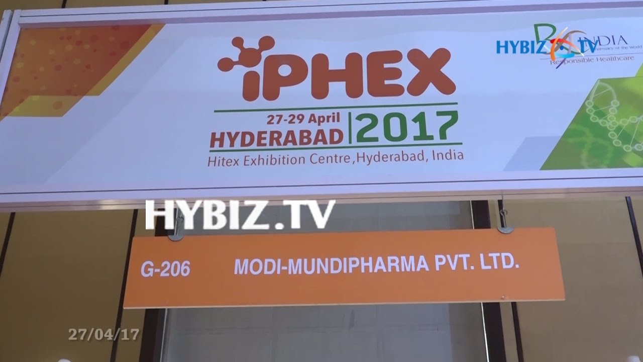Modi-Mundipharma, New Delhi | IPHEX 2017 Pharma and Health Care Exhibition Hyderabad | hybiz