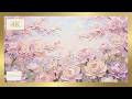 Mothers Day Meadow Impasto | 4K Frame TV Art | 3h Silent Screensaver