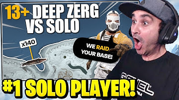 Summit1g Reacts: WHEN a 13+ DEEP ZERG RAIDS a SOLO VETERAN | Solo Rust by aloneintokyo!
