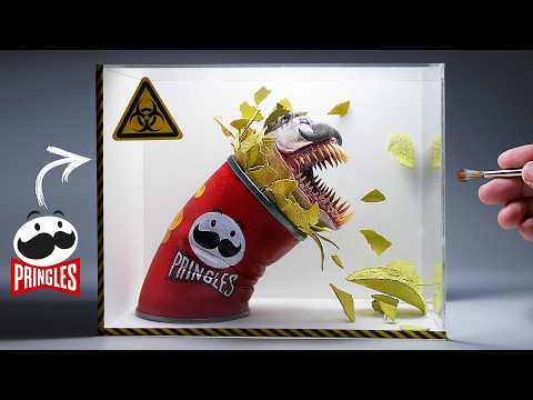 How to Make the Scariest Potato Crisps in the Laboratory Diorama