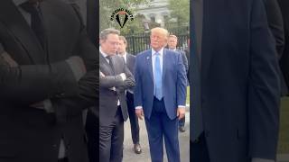 Donald Trump Chilling With Elon Musk One Billionaire One Trillionaire 💕💪  #donaldtrump #elonmusk