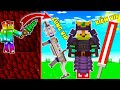 MINI GAME : CUỘC CHIẾN ĐÀO VẢY RỒNG MINECRAFT **NOOB NÂNG CẤP KIẾM LASER VÀ ÁO GIÁP SAMURAI VIP