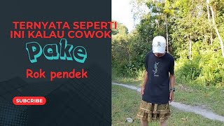 Berasa Feminim Ketika Cowok Memakai Rok Mini