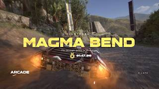 Star Wars Galactic Racer - Arcade Time Trial 27: Magma Bend - Gold Medal screenshot 1