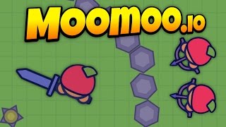 MooMoo.io - Huge Army Takes Over the Map - Bow Update! - Let's Play MooMoo.io Gameplay