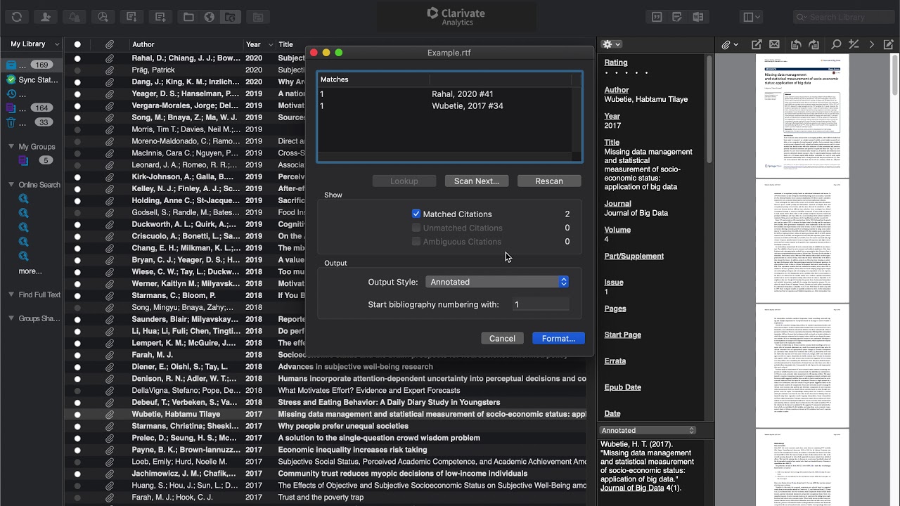 Endnote and GoogleDocs integration - YouTube