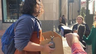Clip showing laid-off Twitter employees leaving with boxes is a hoax