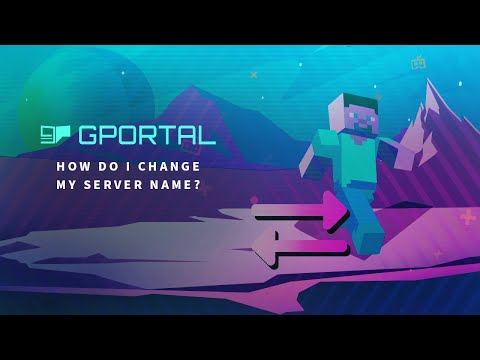 GPORTAL Minecraft Server - How to change the name of your server