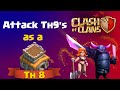 Clash of Clans | TH8 vs TH9 GoWiPe GoVaPe Attack Strategy in Clash of Clans