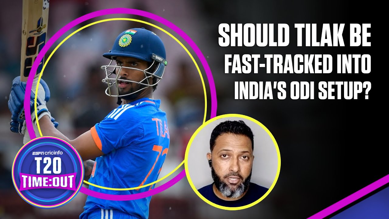 Jaffer backs Tilak for ODIs | T20 Time Out | WI vs IND, 3rd T20I