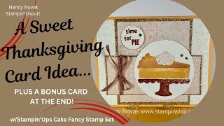 Double the Festive Fun: Thanksgiving & Christmas Card Projects!   #cardmaking  #HandmadeCards