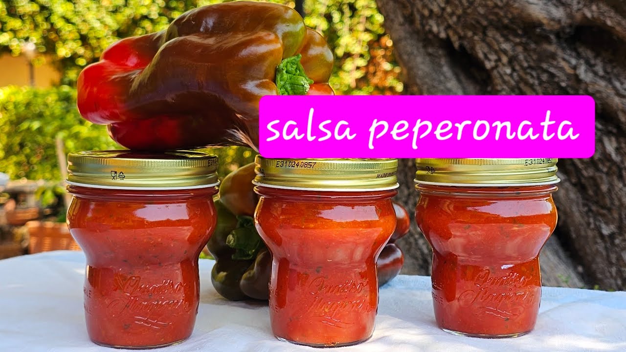 Salsa peperonata, un sugo da leccarsi i baffi.