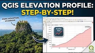 Geospatial Learning 031 | How to Create Elevation Profile in QGIS (Profile Tool Plugin)