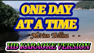 One Day At A Time  By Meriam Bellina Karaoke  Ii D4 Brothers Channel