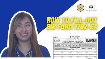 STEP-BY-STEP ON HOW TO FILL OUT BIR FORM 1702-EX | #taxfiling