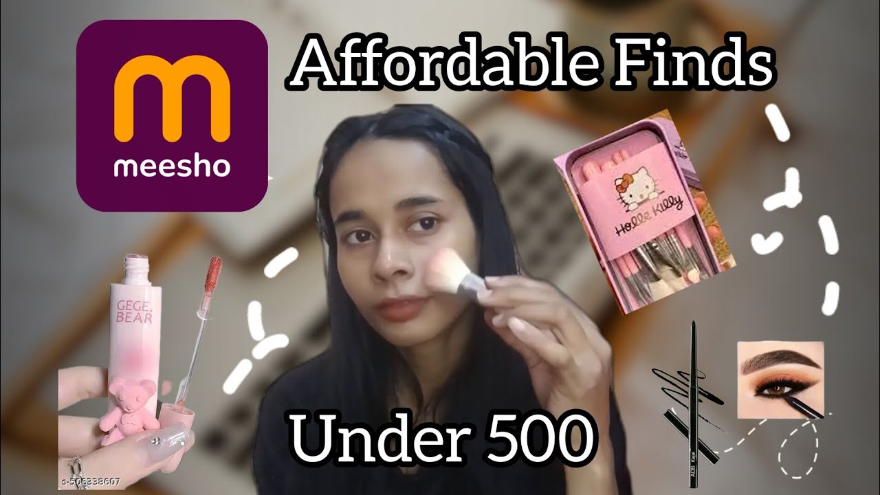 Meesho Beauty Products Under ₹500 💄 | Honest Review | Worth It or Not?
