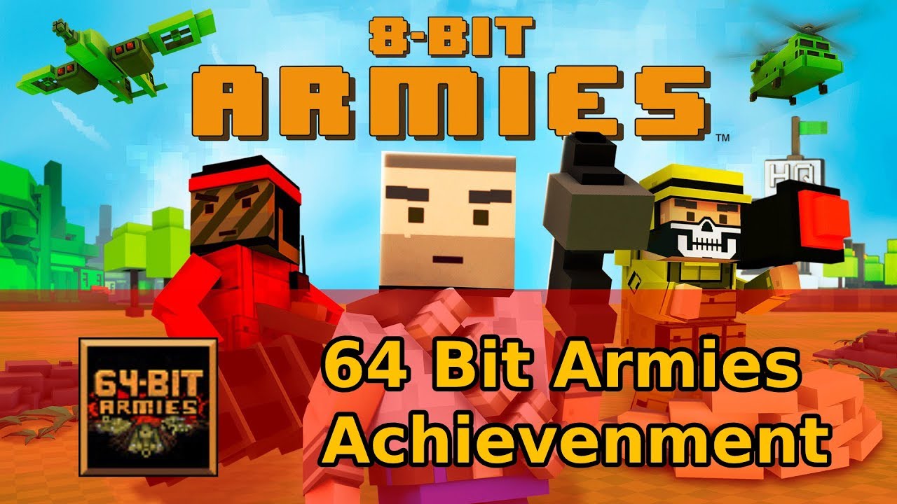 8-Bit Armies - 64 Bit Armies Achievement Guide | Skirmish Gameplay | 2v6 Hard AI