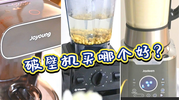 破壁机怎么选｜Vitamix破壁机九阳多功能豆浆机及Joydeem多功能破壁机买哪个好｜开箱亲测它们各自的优缺点是什么