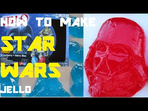 Star Wars - How to Make Star Wars Jello + Unboxing Jello Jigglers Mold Kit
