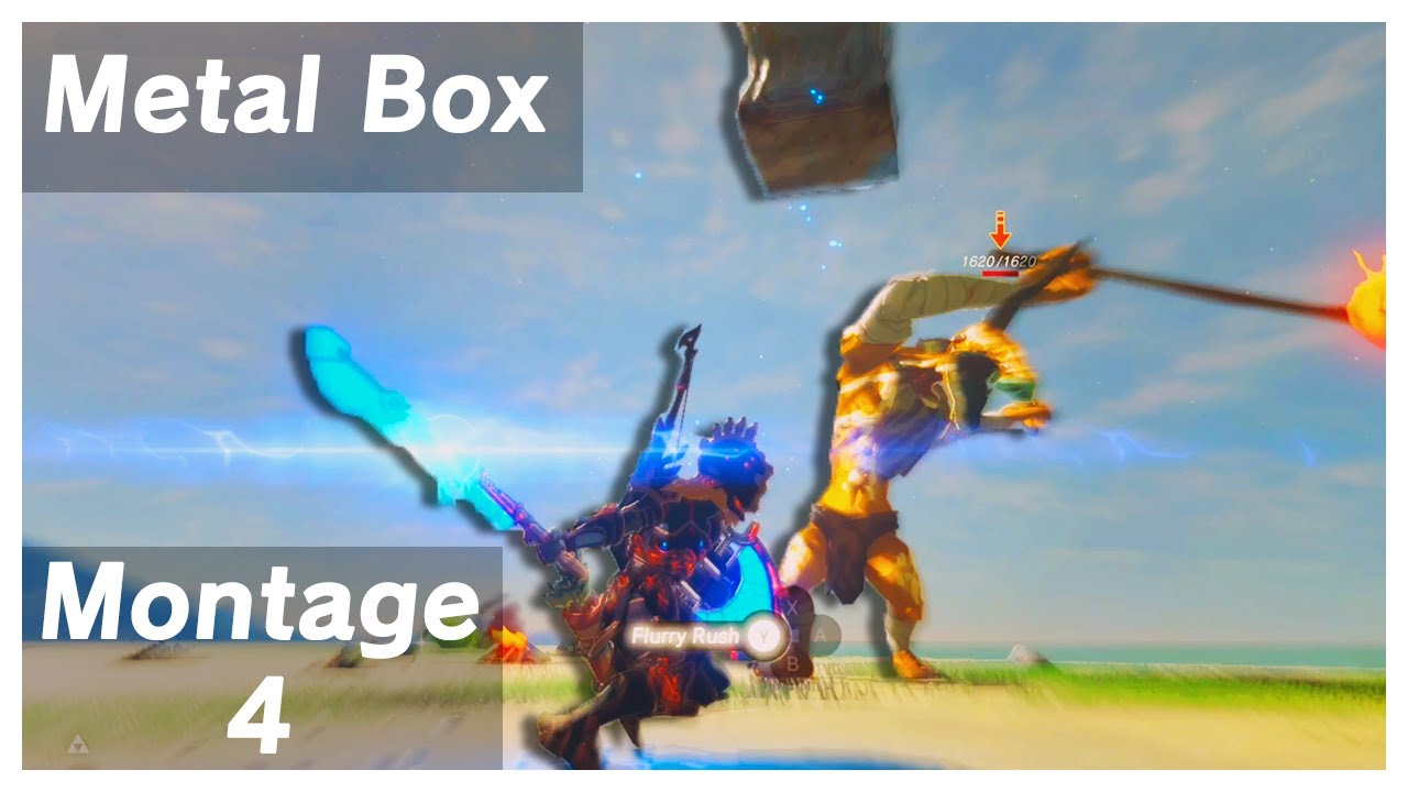 Metal Boxes My Beloved 4 A Breath of the Wild Combat Montage YouTube