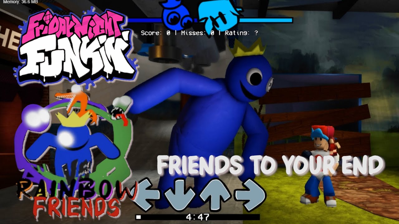 Stream FNF Vs. Rainbow Friends - Friends To Your End by astroxity