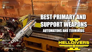 Helldivers 2: The Best Weapons for Automatons \& Terminids AFTER Balance Update
