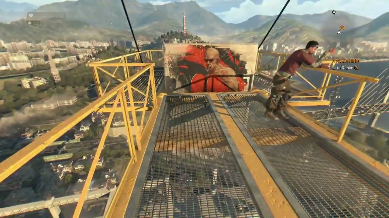 Not talking to Rahim before jumping to Trash - Dying Light