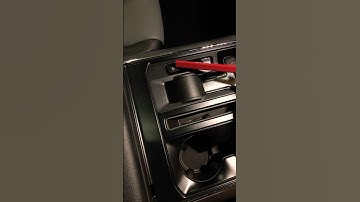 2023 F150 Lightning ⚡️ Mystery Button on Gear Shifter Explained #f150 #coolgadgets #cartech
