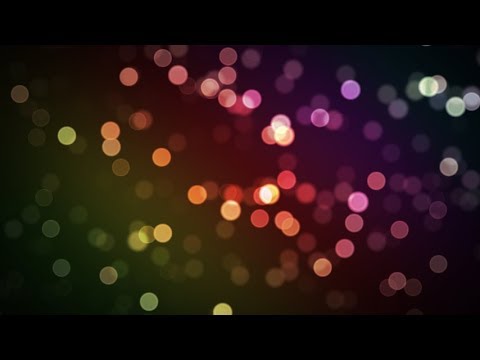 らぼわん 結婚式の無料背景素材 虹色の光のbokehエフェクト ループ Youtube