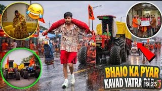 from the farmhouse swimming pool to the leader's speech 🏊 Had a blast at the Kanwar Yatra!