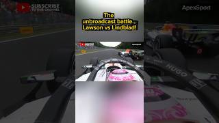 The Lawson vs Lindblad Battle You Didn't See! Belgian F1 GP Spac⚔️