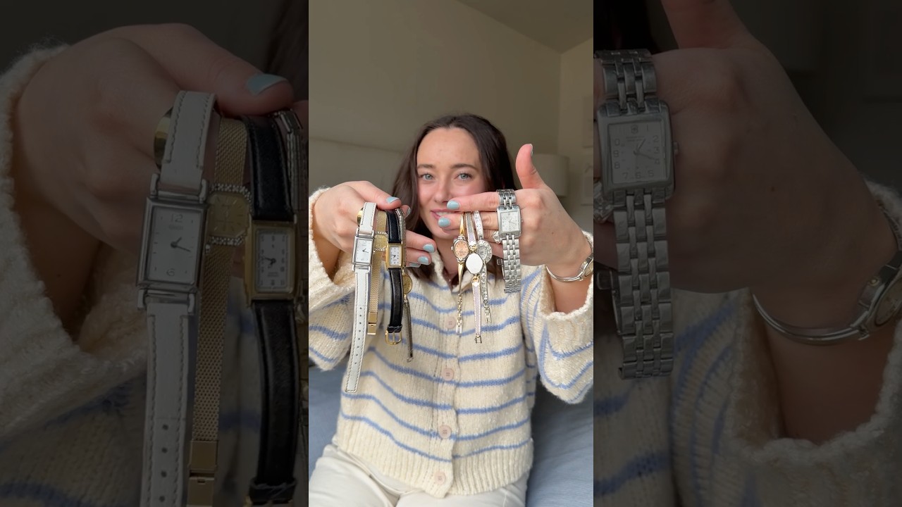 GRANNY WATCH TOUR: Showing you my entire vintage watch collection